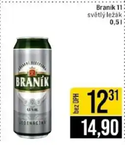 Jip Braník 11 světlý ležák nabídka