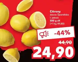 Kaufland Citrony nabídka