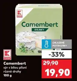 Kaufland Camembert nabídka