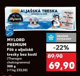Kaufland MYLORD PREMIUM Filé z aljašské tresky bez kostí nabídka