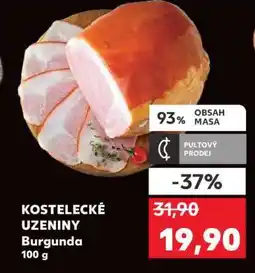 Kaufland KOSTELECKÉ UZENINY BURGUNDA nabídka