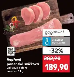 Kaufland Vepřová panenská svíčková nabídka