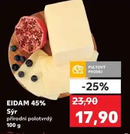 Kaufland EIDAM 45% Sýr nabídka