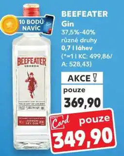 Kaufland Beefeater Gin nabídka