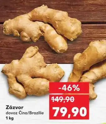 Kaufland Zázvor nabídka