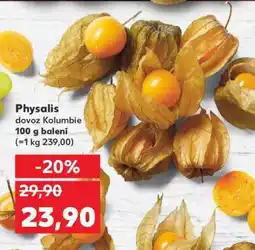 Kaufland Physalis nabídka