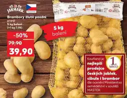 Kaufland Brambory žluté pozdní prané nabídka