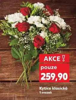 Kaufland Kytice klasická nabídka