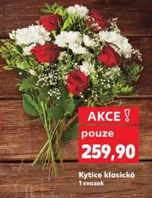 Kaufland Kytice klasická nabídka