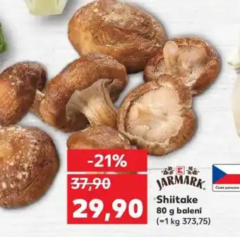 Kaufland SHIITAKE nabídka