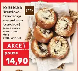 Kaufland Koláč Kubík švestkovo-tvarohový/meruňkovo-tvarohový nabídka
