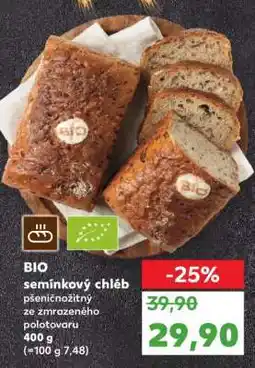 Kaufland BIO semínkový chléb nabídka