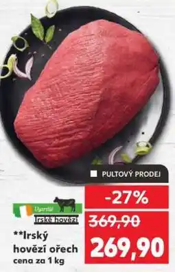 Kaufland Irský hovězí ořech nabídka
