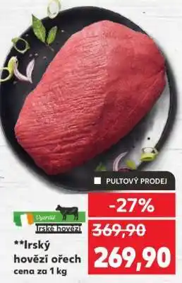 Kaufland Irský hovězí ořech nabídka