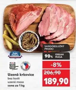 Kaufland Uzená krkovice nabídka