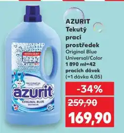 Kaufland AZURIT Tekutý prací prostředek nabídka