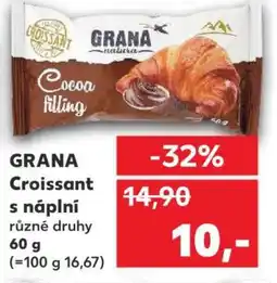 Kaufland GRANA Croissant s náplní nabídka