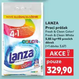 Kaufland Lanza PRACÍ PRÁŠEK nabídka