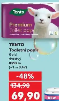 Kaufland Tento toaletní papír nabídka