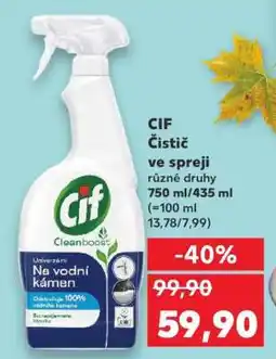 Kaufland CIF Čistič ve spreji nabídka