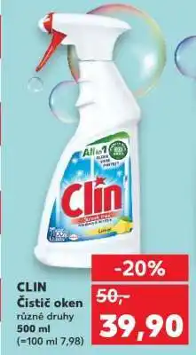 Kaufland Clin čistič oken nabídka