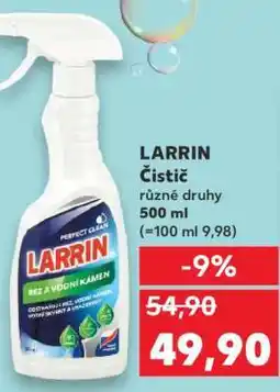 Kaufland LARRIN Čistič nabídka