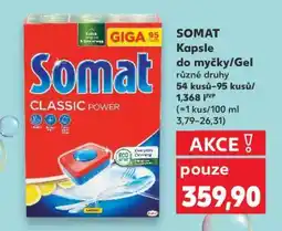 Kaufland SOMAT Kapsle do myčky/Gel nabídka