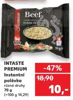 Kaufland INTASTE PREMIUM Instantní polévka nabídka