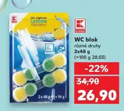 Kaufland WC blok nabídka