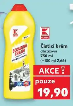 Kaufland Čisticí krém abrazivní nabídka
