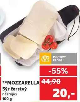 Kaufland MOZZARELLA Sýr čerstvý nabídka