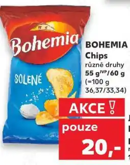 Kaufland Bohemia chips nabídka