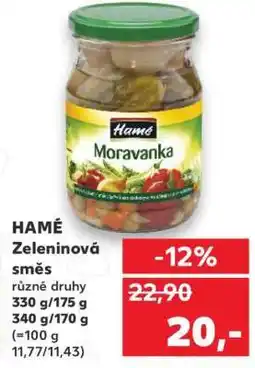 Kaufland HAMÉ Zeleninová směs nabídka