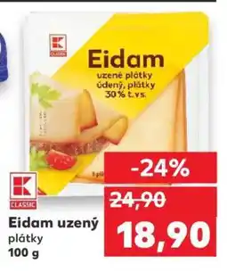 Kaufland Eidam uzený plátky nabídka