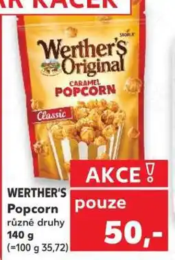 Kaufland WERTHER‘S Popcorn nabídka
