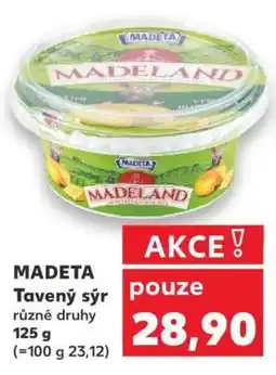 Kaufland MADETA tavený sýr nabídka