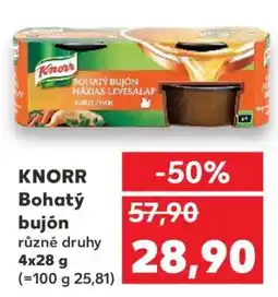 Kaufland Knorr Bohatý bujon nabídka