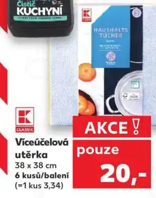 Kaufland Víceúčelová utěrka nabídka
