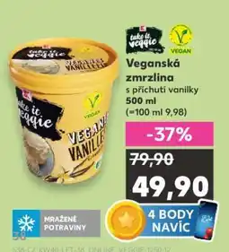 Kaufland VEGANSKÁ ZMRZLINA nabídka