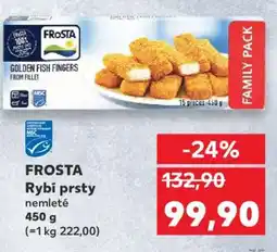 Kaufland Frosta RYBÍ PRSTY NEMLETÉ nabídka