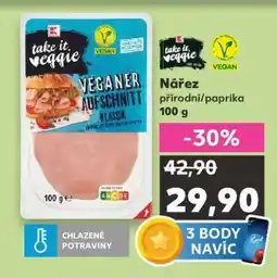 Kaufland Nářez přírodní/paprika 100 g nabídka
