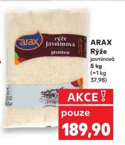 Kaufland ARAX Rýže jasmínová 5 kg nabídka