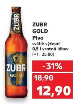 Kaufland ZUBR GOLD nabídka