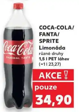 Kaufland Coca-Cola, Fanta, Sprite nabídka