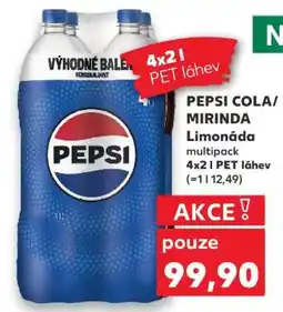 Kaufland PEPSI COLA/MIRINDA Limonáda multipack nabídka