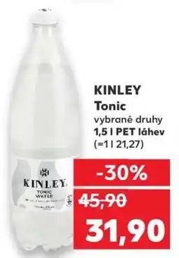 Kaufland Kinley Tonic nabídka