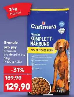 Kaufland Granule pro psy nabídka