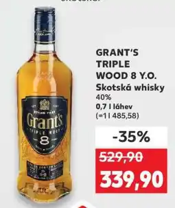 Kaufland Grant's Triple Wood 8 Y.O nabídka