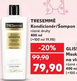 Kaufland TRESEMMÉ Kondicionér/Šampon nabídka