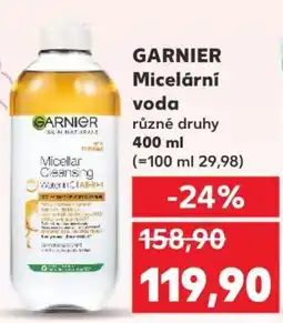Kaufland Garnier micelární voda nabídka